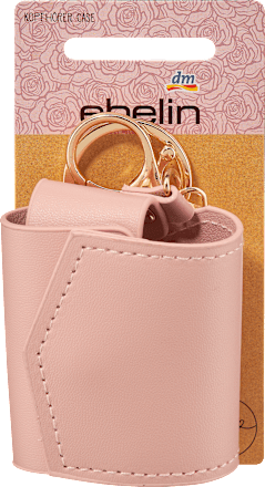 Kopfhörer Case Lederoptik rosa ebelin