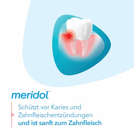 Zahnseide Flausch gewachst meridol