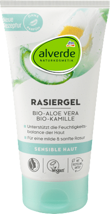 Rasiergel Bio-Aloe Vera Bio-Kamille alverde NATURKOSMETIK