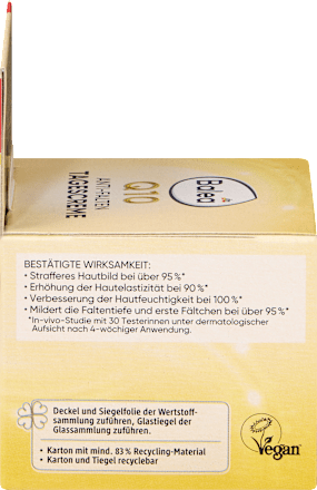 Krem na dzień przeciwzmarszkowy Q10 z SPF 30 Balea