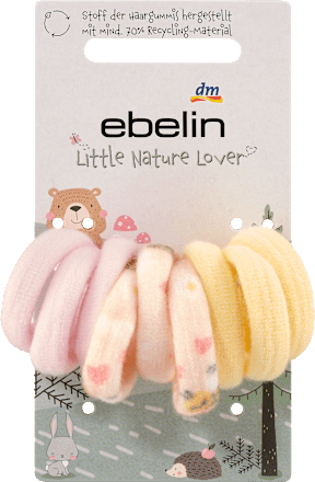 Haargummis mit Recyceltem Polyester ebelin