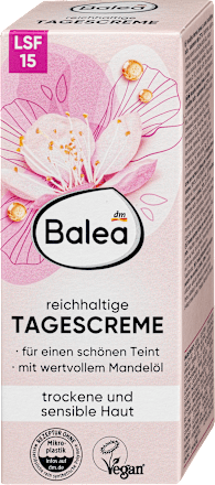 Gesichtscreme reichhaltig LSF 15 Balea