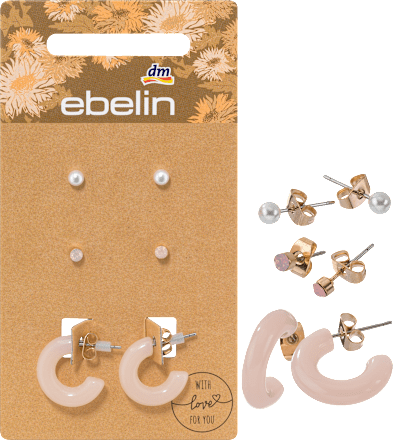 Kolczyki w złotym kolorze cyrkonie i kreole J23 ebelin