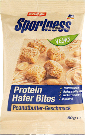 Protein Hafer Bites, Peanutbutter Geschmack Sportness