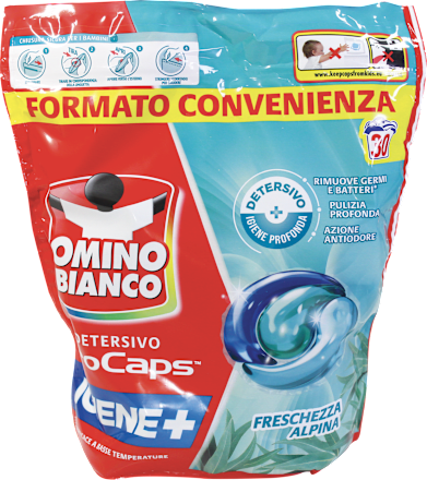 DETERSIVO IdroCaps IGIENE+ FRESCHEZZA ALPINA OMINO BIANCO