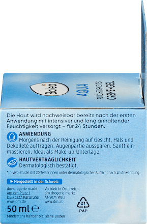 Gesichtscreme Gel Aqua Balea