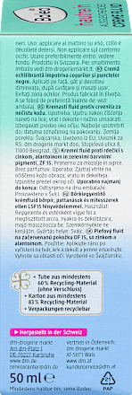 Hautrein fluid krema za lice, SPF 15 Balea