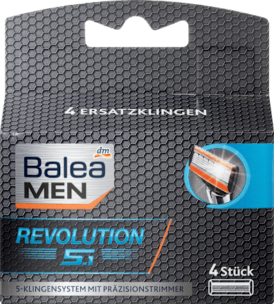 Revolution 5.1 nadomestne britvice za moške s 5 rezili Balea MEN