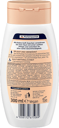 Jemný olejový sprchovací gél pre veľmi suchú pokožku Balea