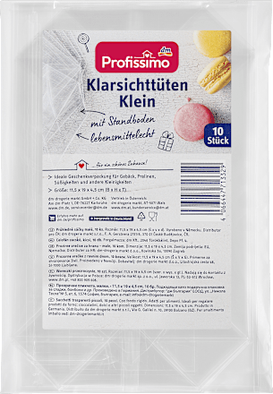 průhledné sáčky malé Profissimo