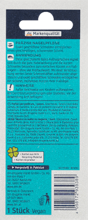 nůžky na pedikúru Balea