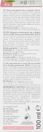 Relaksacyjny olejek pielęgnacyjny do ciała, dzika róża BIO & rokitnik BIO alverde NATURKOSMETIK