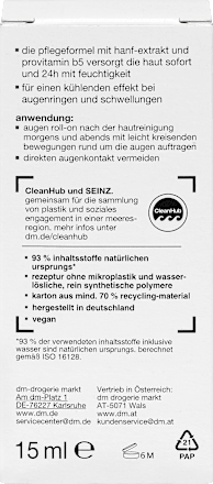 Gel za nego kože okrog oči v roll-on obliki SEINZ.