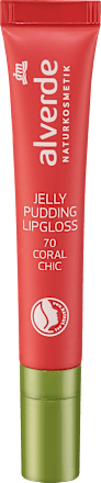 Szájfény Jelly Pudding, 70 Coral Chic alverde NATURKOSMETIK