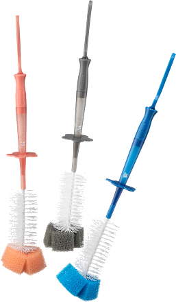 kartáč na čištění lahví a saviček Premium babylove