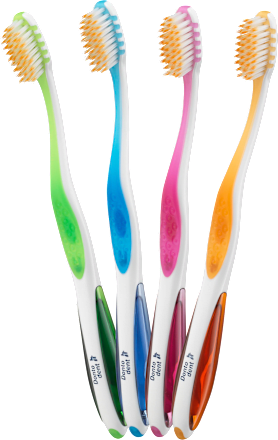 Četkica za zube sa interdentalnim vlaknima – srednje tvrdoće, više vrsta Dontodent