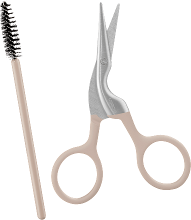 Škarice i četkica za obrve, više vrsta  ebelin