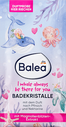 I whale always be there for you so za kupanje Balea