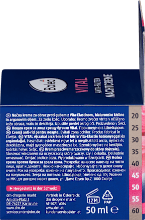 Anti Falten Nachtcreme Vital Balea