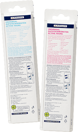 Aufsteckbürsten universal Active Young Dontodent