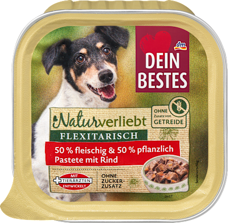 Naturverliebt vanička pro psy hovězí Dein Bestes