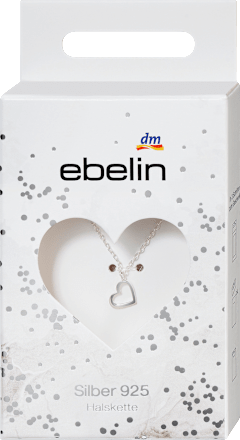 Halskette 925 Silber mit Herz-Anhänger ebelin