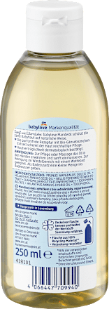 Olio di mandorle Sensitive babylove