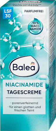 Ниацинамидов дневен крем, SPF 30 Balea