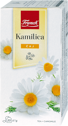 Biljni čaj – kamilica, 20 vrećica Franck