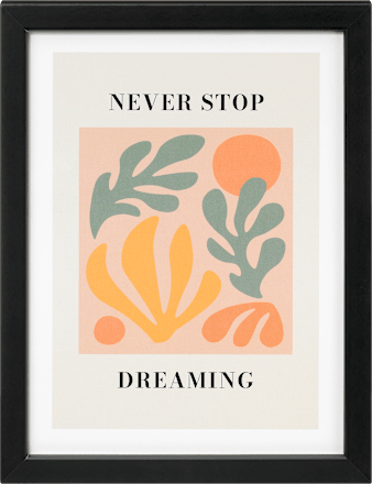 Bilderrahmen Flat Finish 15x20 cm, schwarz Paradies