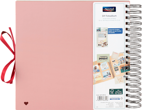 Fotoalbum DIY Herz Paradies