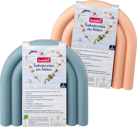 Silikonski podmetači za šerpe - duga, više vrsta Profissimo