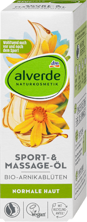 Sport- & Massage-Öl Bio-Arnikablüten alverde NATURKOSMETIK