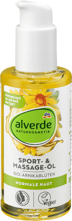 Sport- & Massage-Öl Bio-Arnikablüten alverde NATURKOSMETIK