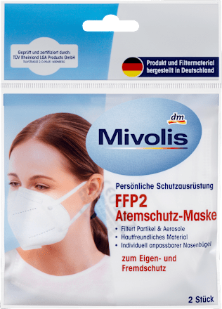 FFP2 Atemschutzmaske  Mivolis