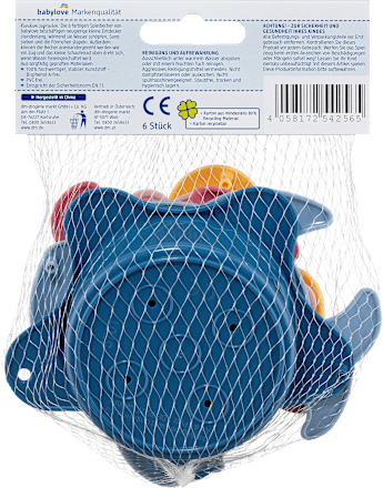 Kubeczki do zabawy, od 6. miesiąca życia babylove