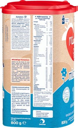 Anfangsmilch 1 Milumil von Geburt an Milupa