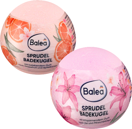 Bomba da bagno effervescente assort. Balea