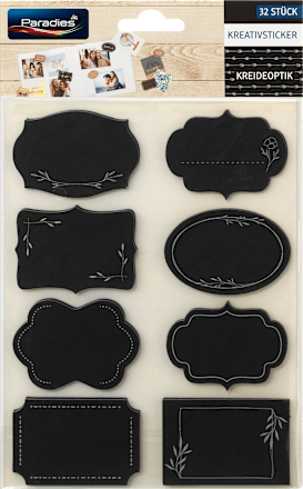 Kreativstickerset Kreide Paradies