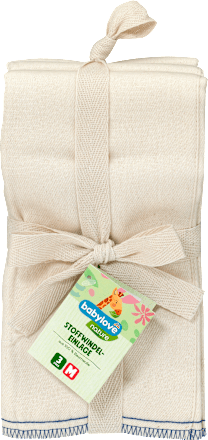 Stoffwindel-Einlage Gr. M babylove nature