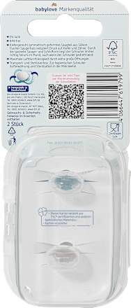 noční silikonový dudlík Air, 5-18m babylove