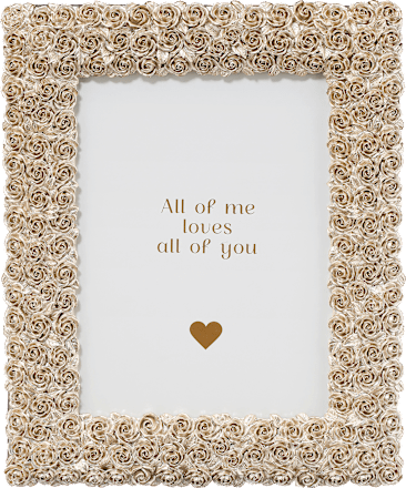 Bilderrahmen Rose 13x18 cm Hochzeit  Paradies