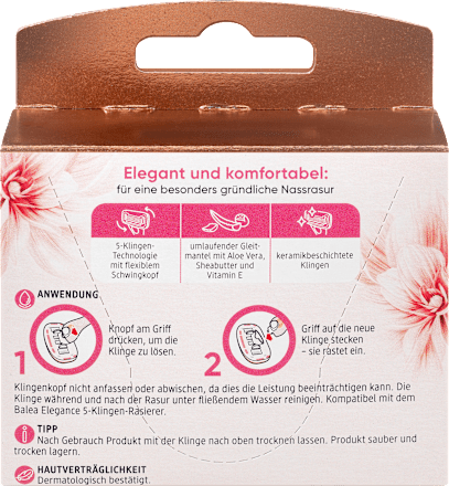 náhradní holicí hlavice Elegance  Balea