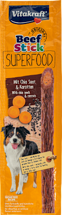 Beef Stick superfood poslastica za pse – mrkva i chia Vitakraft