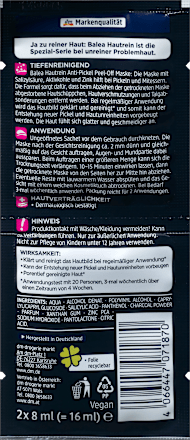 Hautrein Anti-Pickel Peel-off Maske Balea