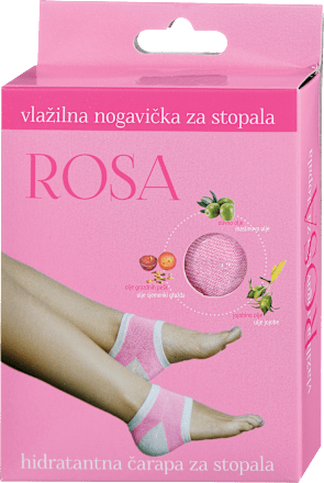 Rosa vlažilna nogavička za stopala (1 par) ROSA