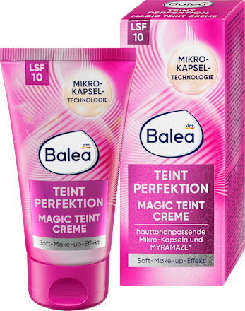 Krem z delikatnym efektem makijażu Magic Teint SPF 10 Balea
