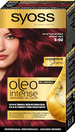Barva za lase 5-92 Svetlo Rdeča syoss Oleo Intense