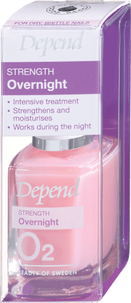 O2 intenzivna nočna nega za krepitev Strength Overnight DEPEND
