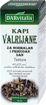 Tinktura u kapima – valerijana DARvitalis